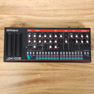 Roland JX-03 Boutique Series Synthesizer Module 2016 - Present - Black image 3
