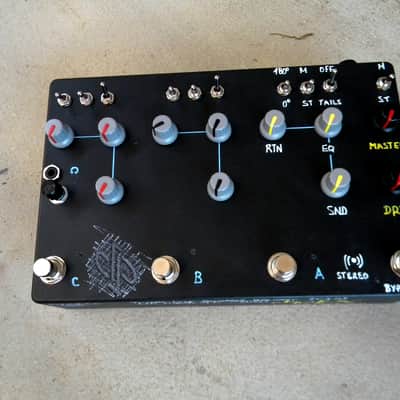 dpFX Pedals - 3-Loop Parallel STEREO Blender / FX Loop switcher [v3.0],  w/ EQ, phase reverse, Tails, headphones-out image 7