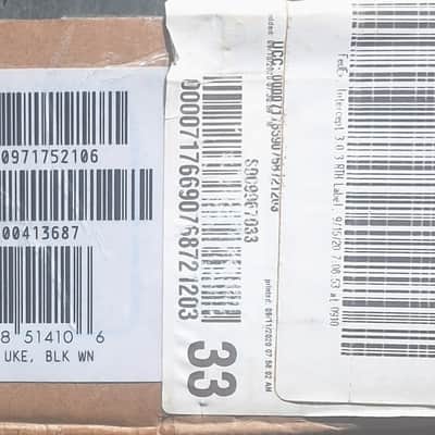 New Fender Billie Eilish acoustuc/electric concert ukulele.In box. image 11