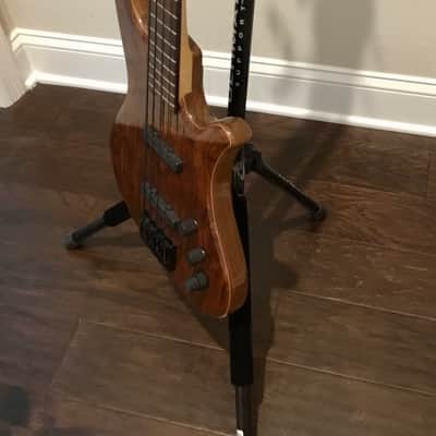 Togar Guitars Custom Built 4 String Stratus Bass 2017 - Claro Walnut image 7