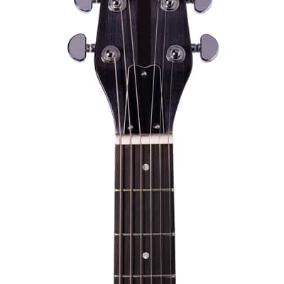 Washburn Hawk 6-String Trans Black image 8