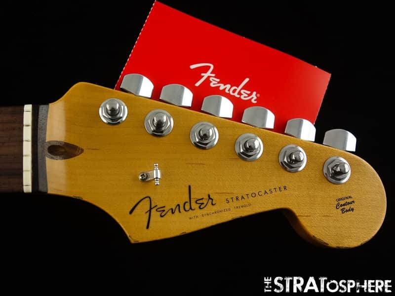 USA Fender Custom Shop W25 Custom Deluxe Relic HB S-1 Strat NECK & CC TUNERS image 1
