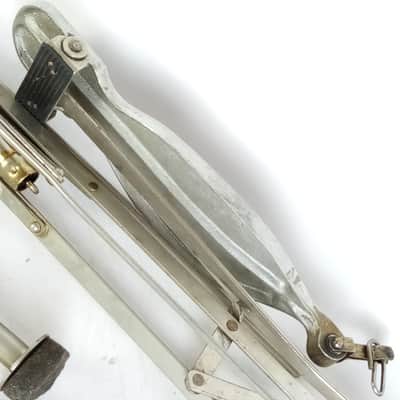 Gretsch 50s Broadkaster Hi-Hat Cymbal Stand #4843 Nickel Direct-Pull Vintage USA image 9