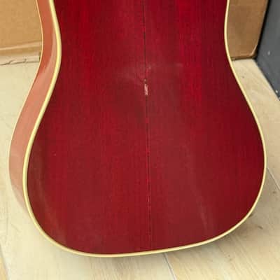 Gibson Hummingbird Custom 1971 - stunning & minty Cherry'burst Hummer for the pickiest collector ! image 5