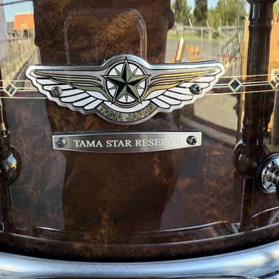 TAMA STAR Reserve 6.5x14 Bubinga/Walnut Snare Drum (Rm 4) image 2