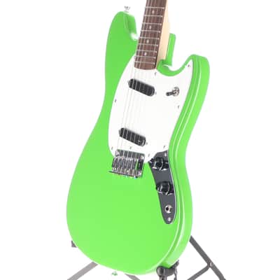 Immagine Squier Sonic Mustang, Lime Green, White Pickguard, Professional Setup (RP) - 4