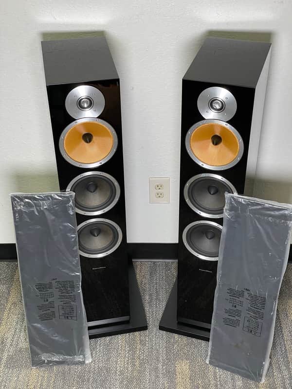 B&W Bowers & Wilkens Speakers CM9 CM-9 Black image 1