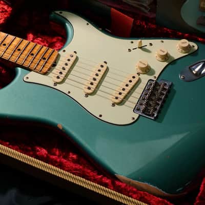 FENDER CUSTOM SHOP 56 Relic Stratocaster, pickups Poblano image 7