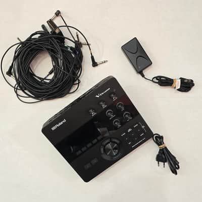 Roland TD-27 Drum Module + cable snake 2020s - Black image 2