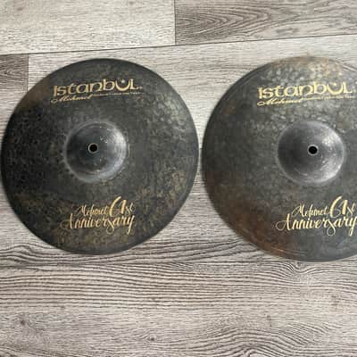 Istanbul Mehmet 13" 61st Anniversary Vintage Hi-Hat Cymbals (Pair) 2010s - Traditional image 2