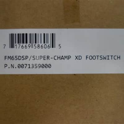 Fender 2-Button Footswitch: Channel Select / Effects On/Off with 1/4" Jack image 3