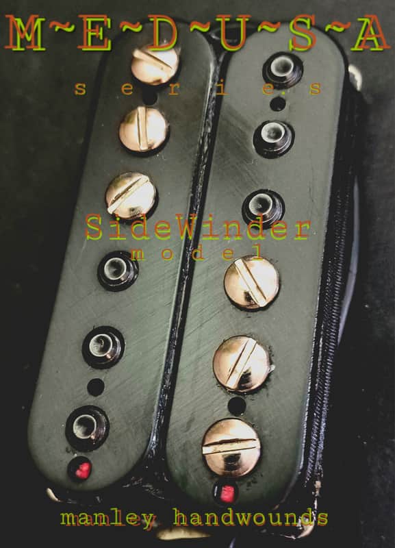 Custom Handwound Humbucker Pickup- Medusa Vintage & Hot MADE TO ORDER Manley image 1