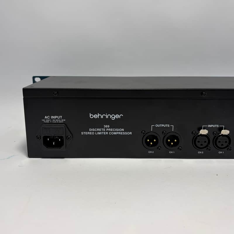 Behringer 369 2-Channel Stereo Compressor and Limiter (missing