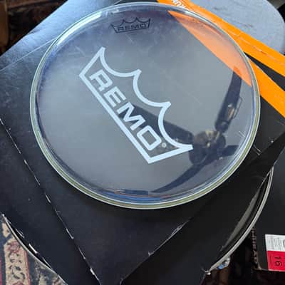 Remo Emperor Clear Drum Head (Pair) 12" and 15" 2020s - Clear image 4