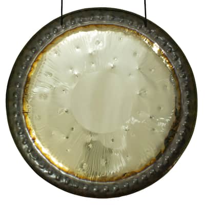 Krishna 32” Gong w/ Beater & Wood Stand image 2
