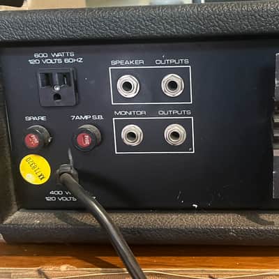 Vintage 1970s Acoustic Control Corp. Model 370 solid state Bass Amp Head & Model 301 Pair Of 1x18” Folded Horn Speaker Cabinets~LOUD~Known as “The Jaco Rig” image 25