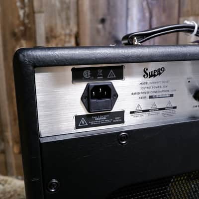 Supro 1825R Airwave 25-Watt 1x12" Guitar Combo 2025 - Present - Black image 9