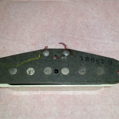 FENDER STRATOCASTER PICKUP 1979 Grey Bottom, meter read 5.63 image 5