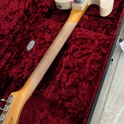 2023 Fender Custom Shop Limited Edition 59 Telecaster Guitar Journeyman Relic Aged White Blonde (6.7lbs) w/ OHSC image 10
