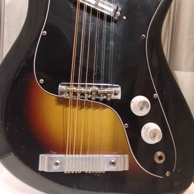 Eko Cobra XII 1968 - 12 string - Tobacco burst image 4