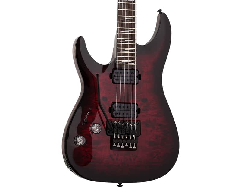Schecter Omen Elite-6 FR Lefty Electric Guitar - Black Cherry Burst - Open Box image 1