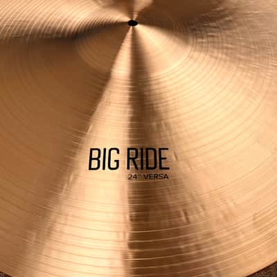 VERSATILE ISTANBUL Mehmet 24” Big Ride 3452 g IMMACULATE Crash Ride DARK! Glorious image 5
