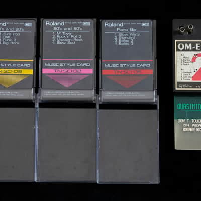 1988 Roland E-20 Vintage Synthesizer + cards image 13
