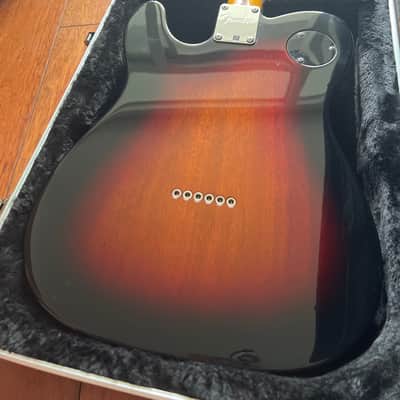 DEMO VIDEO Fender Modern Player Telecaster Thinline Deluxe (US customers, tax included in shipping cost)  with hard case 3-Color Sunburst image 5