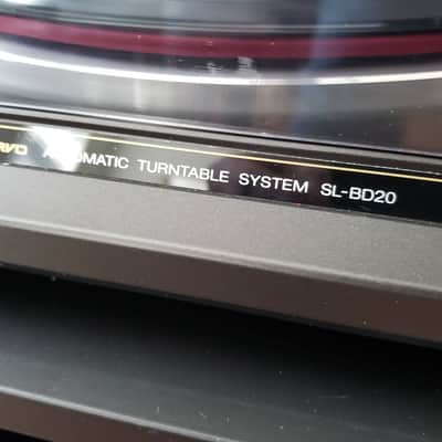 Technics SL-BD20  Turntable 1990 Black with Ortofon OM 10 cartridge/stylus image 8