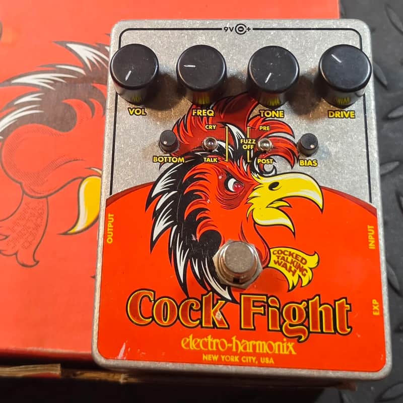 Electro-Harmonix Cock Fight Talking Wah / Fuzz Cocked Wah image 1