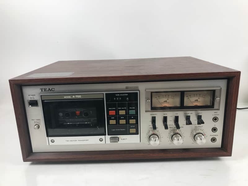 TEAC カラオケ　アンプ　A-K700 TEAC A-700 Cassette Player | Reverb