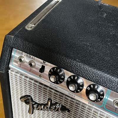 1976 Fender Pro Reverb Silverface 2x12 Combo – Original CTS Speakers, Tube Amp, Footswitch image 7