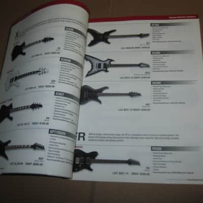 very lightly handed, near A+ genuine Ibanez 2013 Full Line Catalog (114 total pages) + a one page Amendments sheet (states "For Authorized Dealers Only") Color Pictures and B & W Text, Thin Quality Paper, Semi-Gloss Sheen, CATALOG - L: 11" x W: 8 & 1/4" image 13