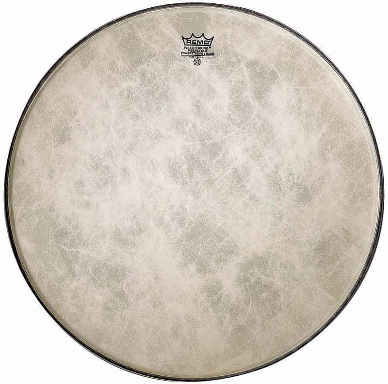 Remo Powerstroke P3 Fiberskyn Bass Drum Head 22" image 1