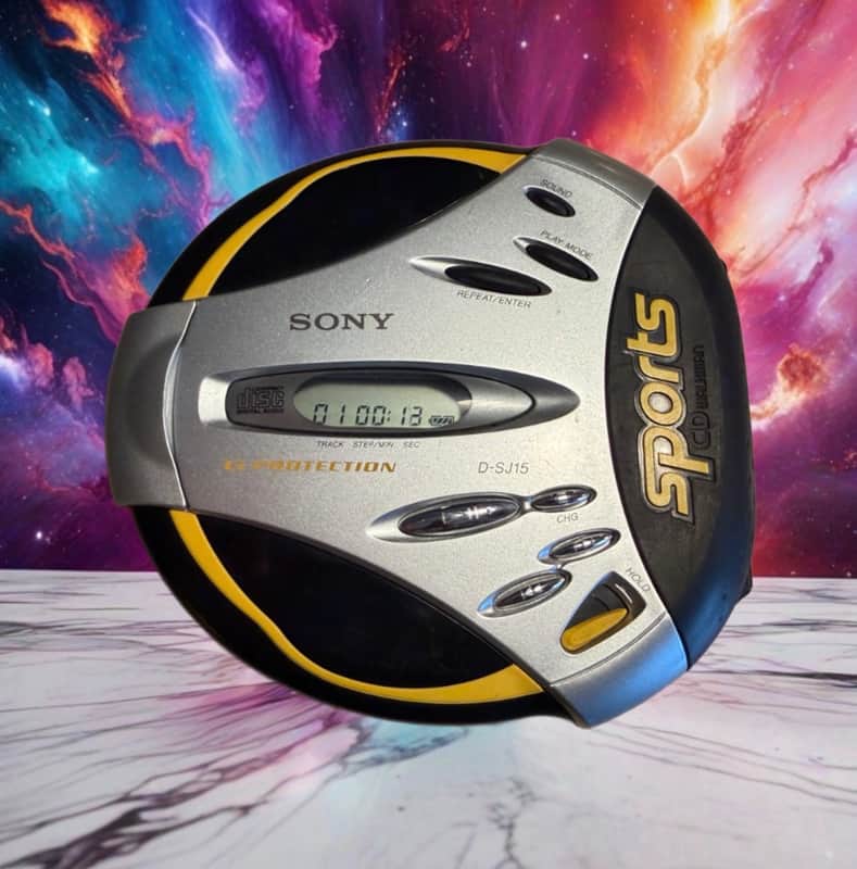 Sony Walkman Sports CD Player DSJ15 Freshly Serviced Sounds Great! 🔥🎶