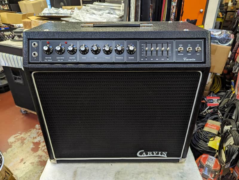 Time Capsule! 1985 Carvin X100 Tube 100 Watt 12" Guitar Combo Amplifier - Looks Spectacular - Sounds Amazing! image 1