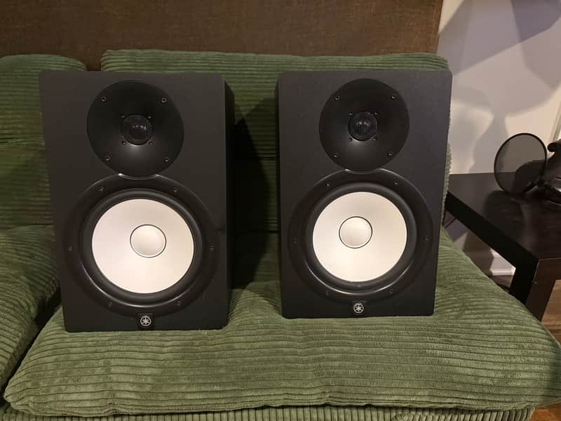 Yamaha HS8 Powered Studio Monitor (Pair) 2015 - Present - Black image 1