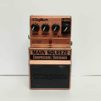 DigiTech Main Squeeze Compressor Sustainer Pedal | Reverb