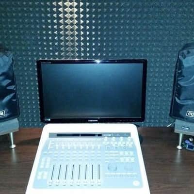 Custom padded cover for KRK Rokit RP8 G4 (pair) Studio Monitors image 8