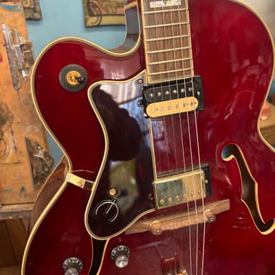 Epiphone Broadway with Laurel Fretboard Left-Handed 2025 Wine Red image 4