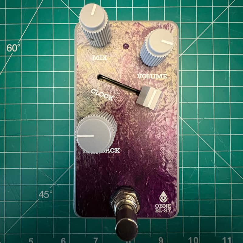 Old Blood Noise Endeavors BL-37 Reverb 2023 - Present - Grey / Purple Graphic image 1