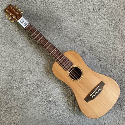 SX Mini 34 Inch Travel Acoustic Guitar, Pine Wood Body, Mahogany Neck image 2