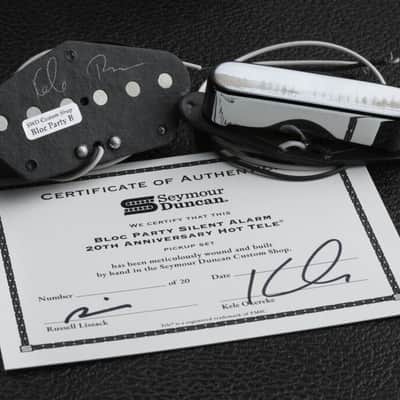 Seymour Duncan Bloc Party Silent Alarm 20th Anniversary Hot Tele® Limited Edition Pickup Set image 2