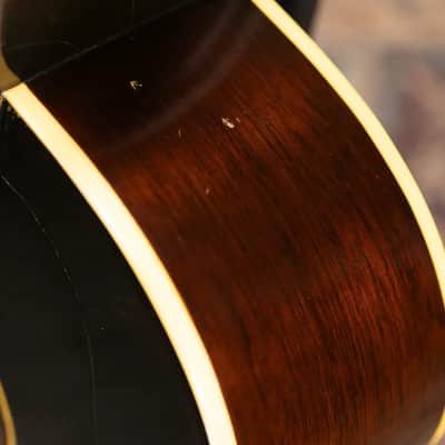 Gibson Vintage 1966-1967 LG-2 Acoustic Guitar - Sunburst with Alligator Chipboard Case - Used image 16