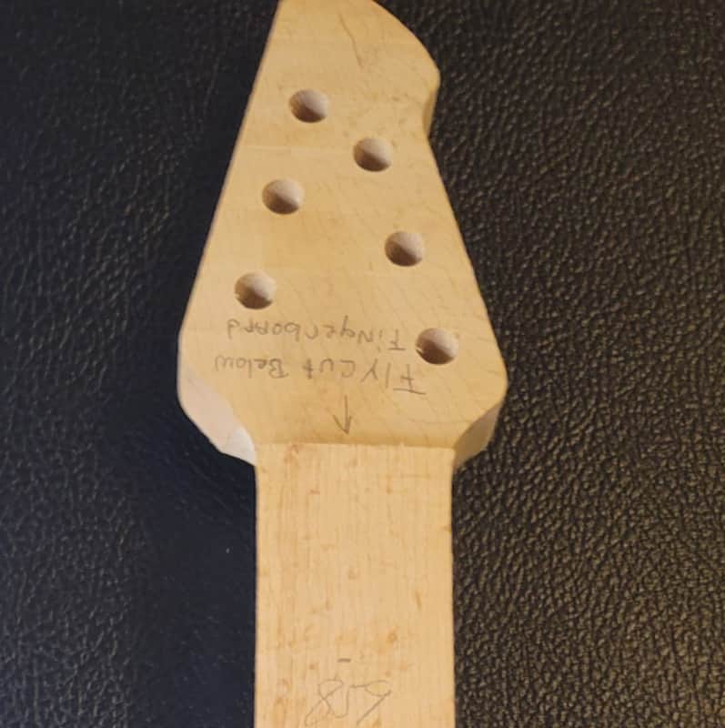 Peavey Custom Shop HP Neck 2000s Wolfgang 2nd bird eye maple image 1
