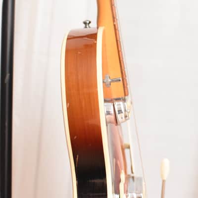 Astro Semi Acoustic – RARE 1960s German Vintage Archtop Jazz Guitar Gitarre Hopf image 12