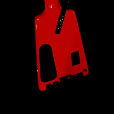 Warwick Nobby Meidel Bass 1985 Red. Headless. Extremely Rare. Few built in this color image 7