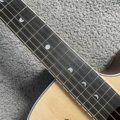 Luna 40 Inch Acoustic Guitar, Spruce Top, Mahogany Body, Pau Ferro Fingerboard image 12