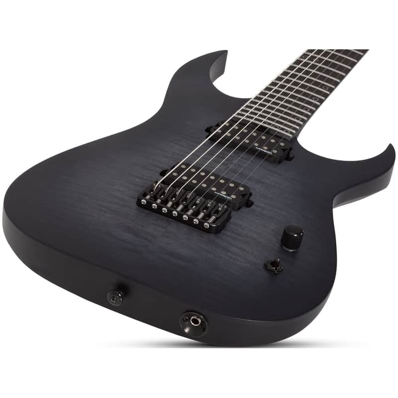 Schecter Keith Merrow KM7 MKIII Legacy Electric Guitar, 7-String, Tri-Black Burst, Open Box (Very Good) image 1