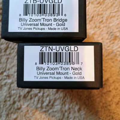 TV Jones Billy Zoomtron Pickup Set Gold image 2